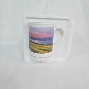 Ken Duncan Hour Of Power Bone China Sea Of Galilee 10oz Religious Mug NEW Vtg